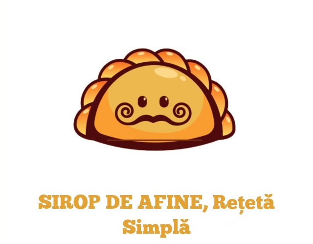 SIROP DE AFINE, Rețetă Simplă